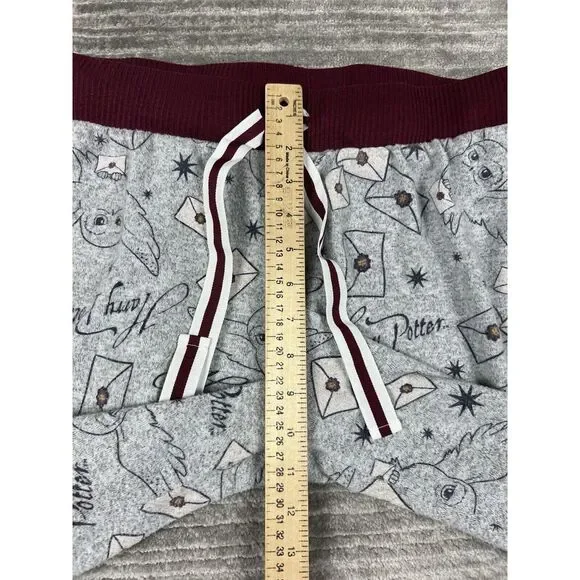 Harry Potter Sweatpants‎ Womens  Medium 8-10 Sleep Jogger Pajama - Picture 6 of 11